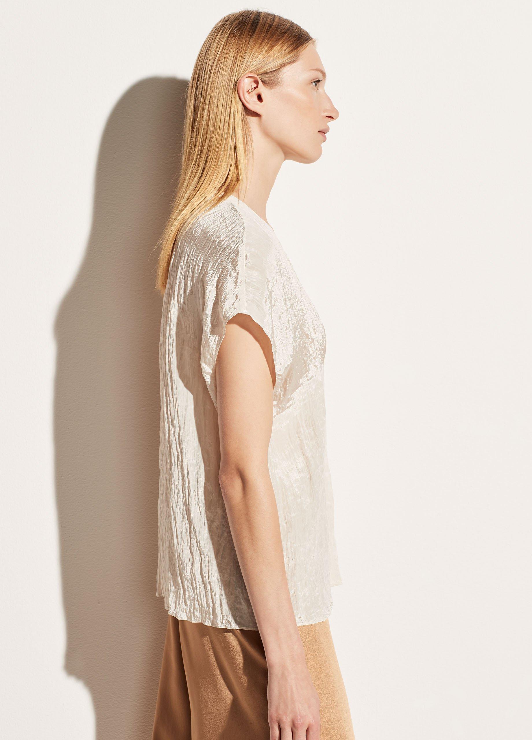 Sleeveless V Neck Popover image number 2