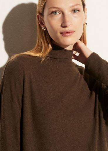 Brushed Funnel Neck Long Sleeve in Vince Sold Out Products | Vince