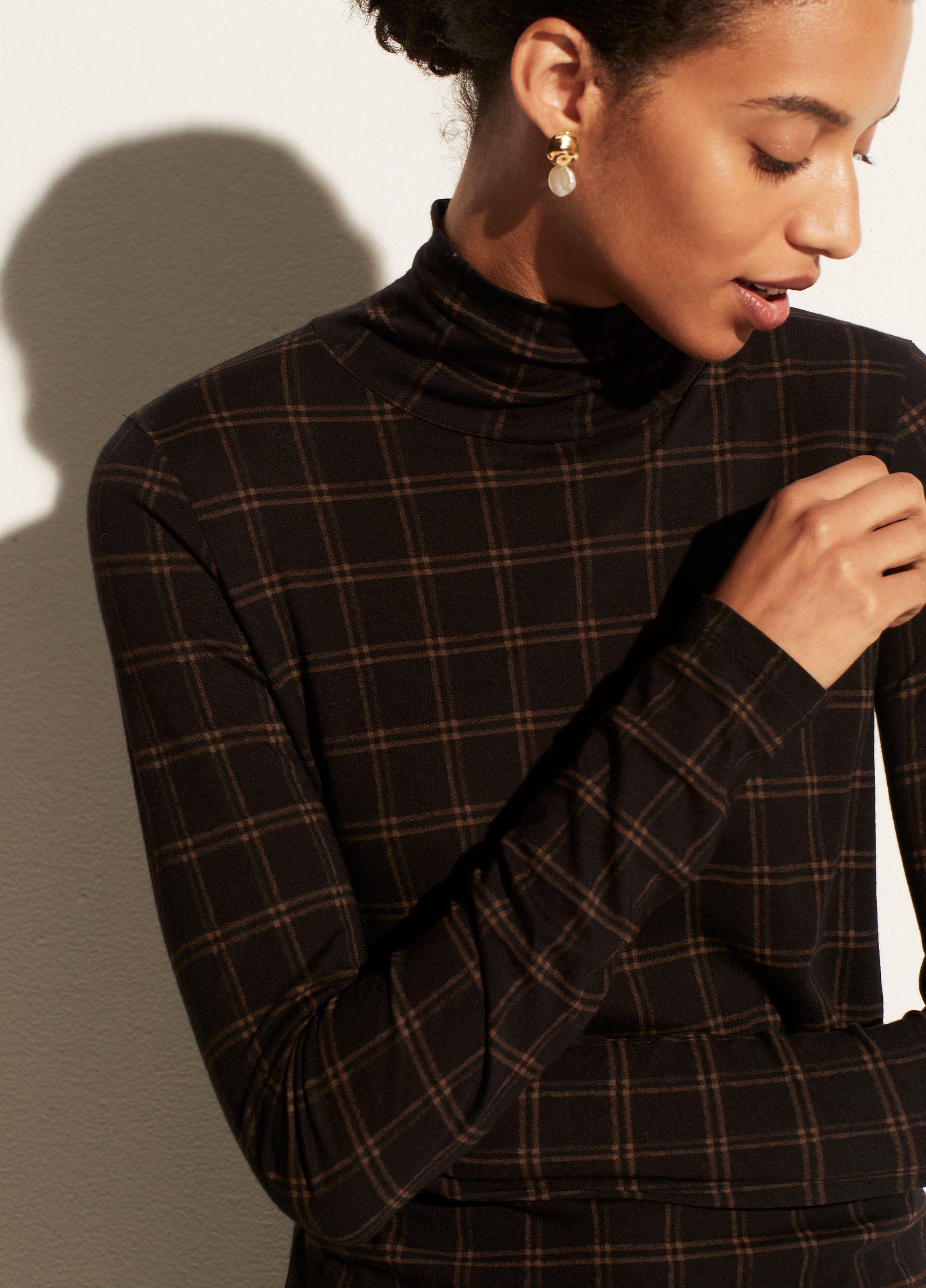 Windowpane Plaid Pullover image number 0