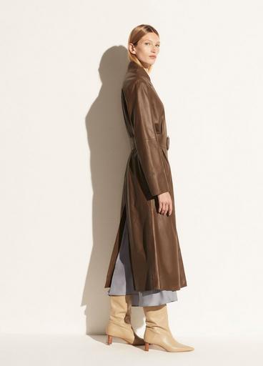 Leather Trench Coat image number 2