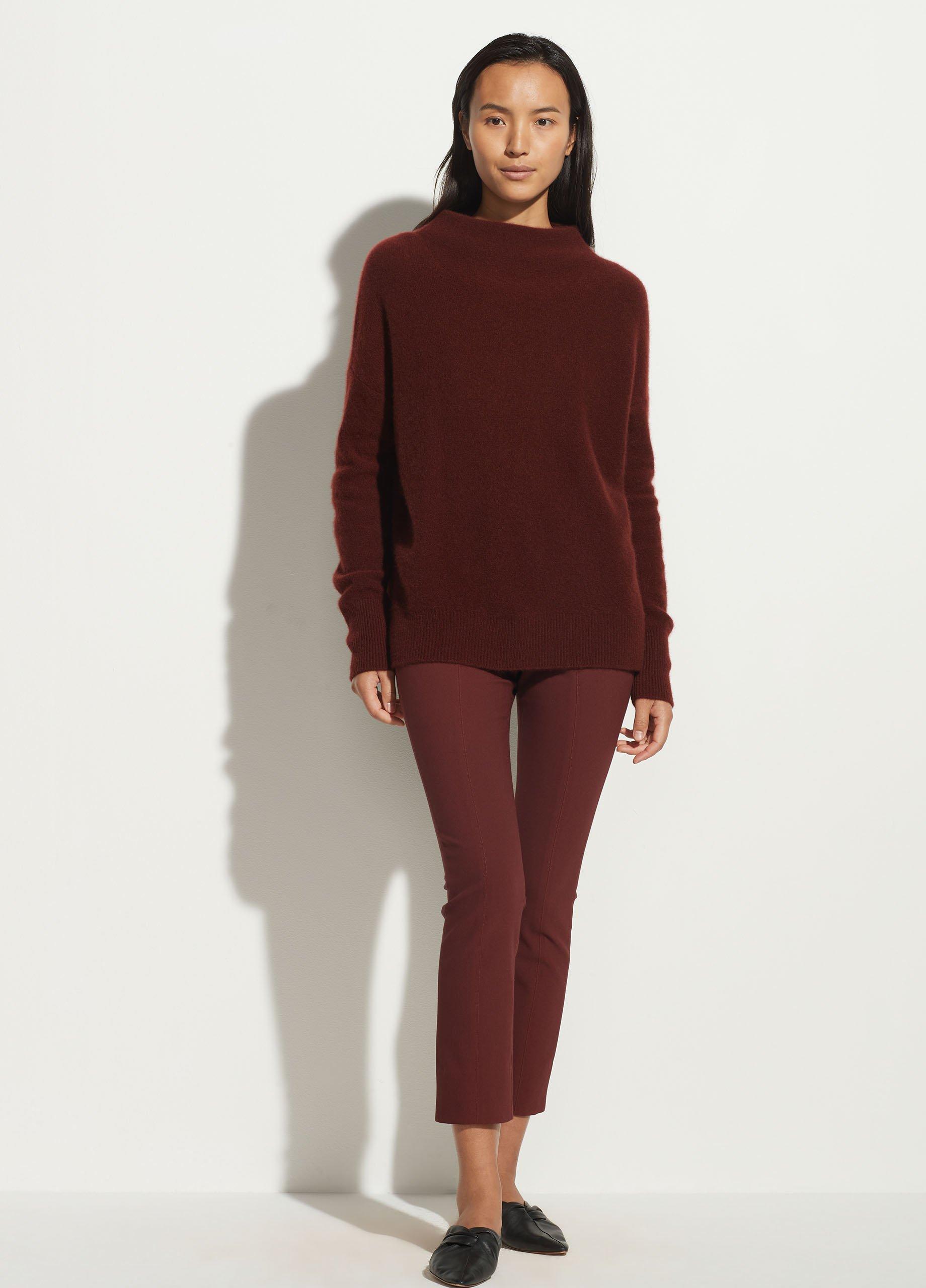 Vince, Stitch Front Seam Legging in Tapenade