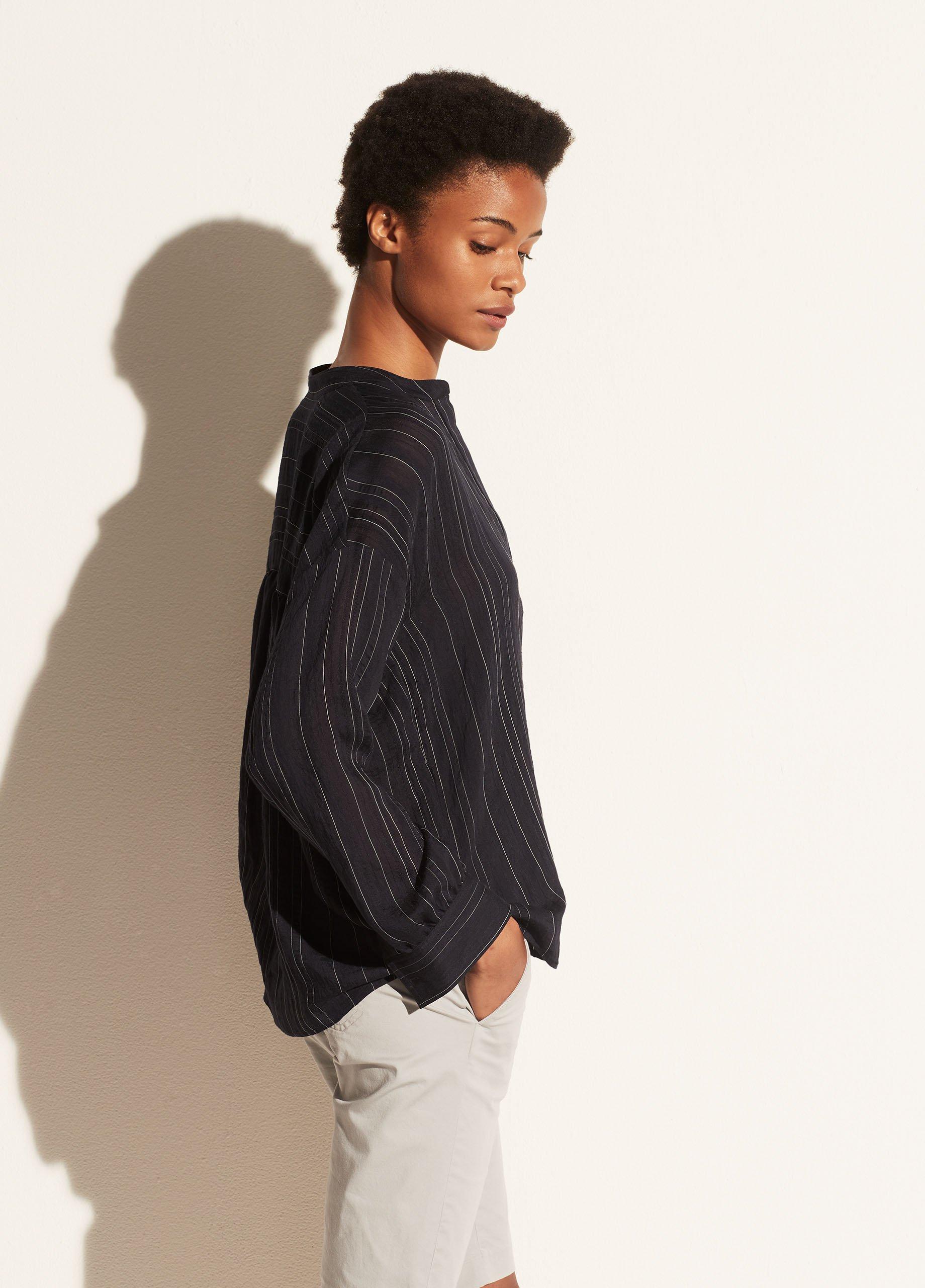 Drapey Stripe Pullover image number 2