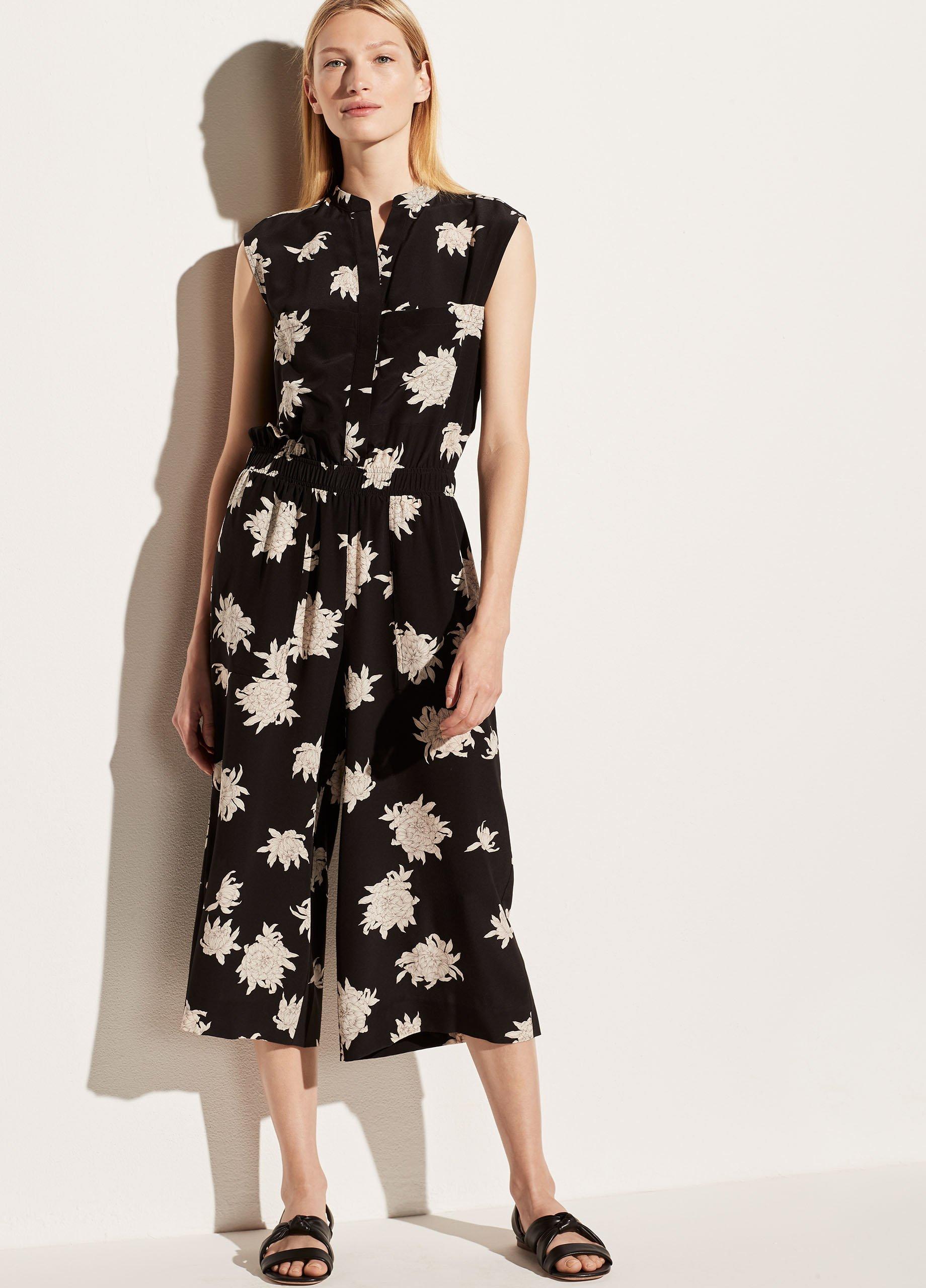 Chrysanthemum Sleeveless Jumpsuit image number 0