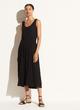 Pleated Scoop Neck Tank Dress image number 1