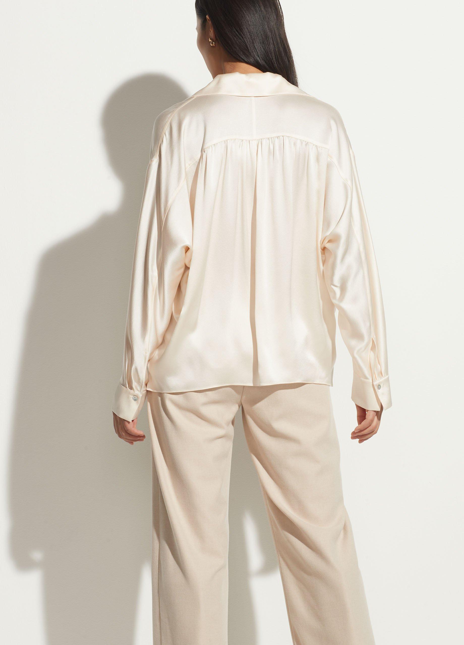 Silk Shaped Collar Pullover image number 3