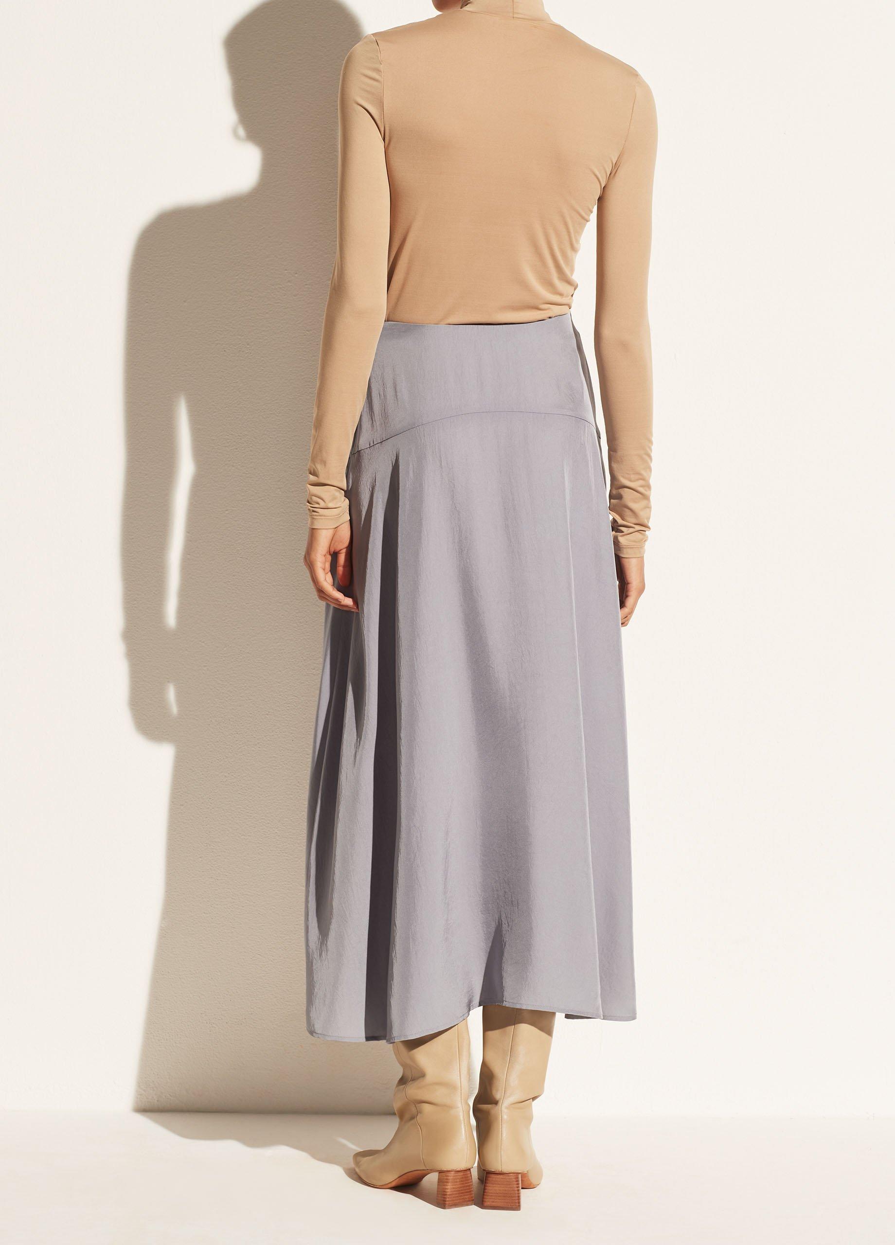 Paneled Front Flutter Skirt image number 3