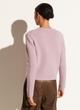 Cashmere Roll Edge Trim Pullover image number 3