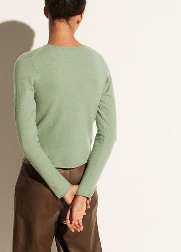 Cashmere Clean Edge Stretch Pullover image number 3