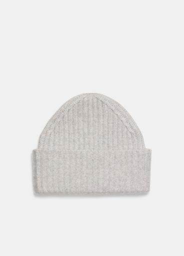 Cashmere Ribbed Beanie image number 0