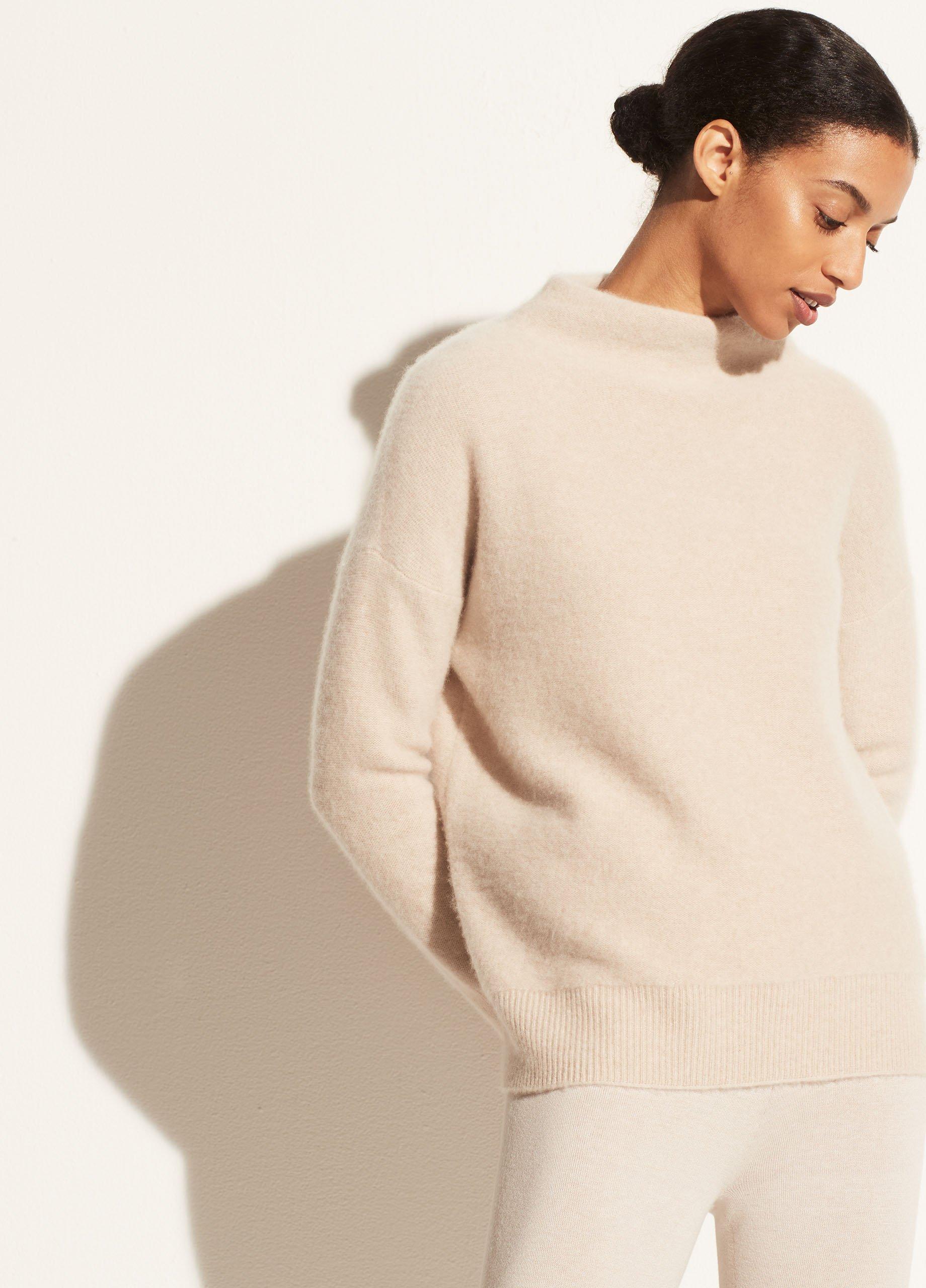 Boiled Funnel Neck Pullover In Vince Sold Out Products Vince