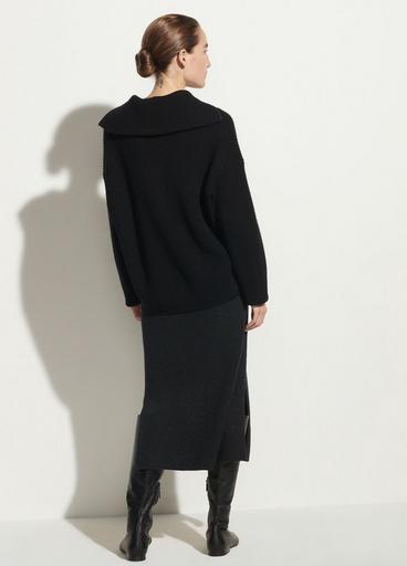 Half Zipped Ribbed Pullover image number 3