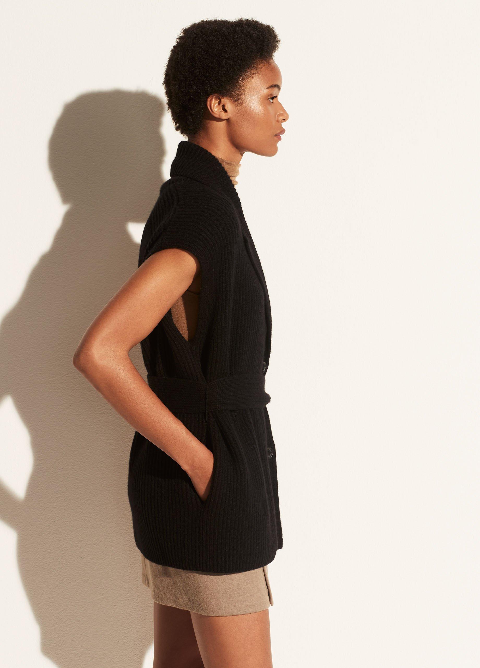 Ribbed Belted Vest image number 2