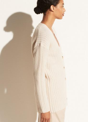 Fitted Ribbed Cardigan image number 2