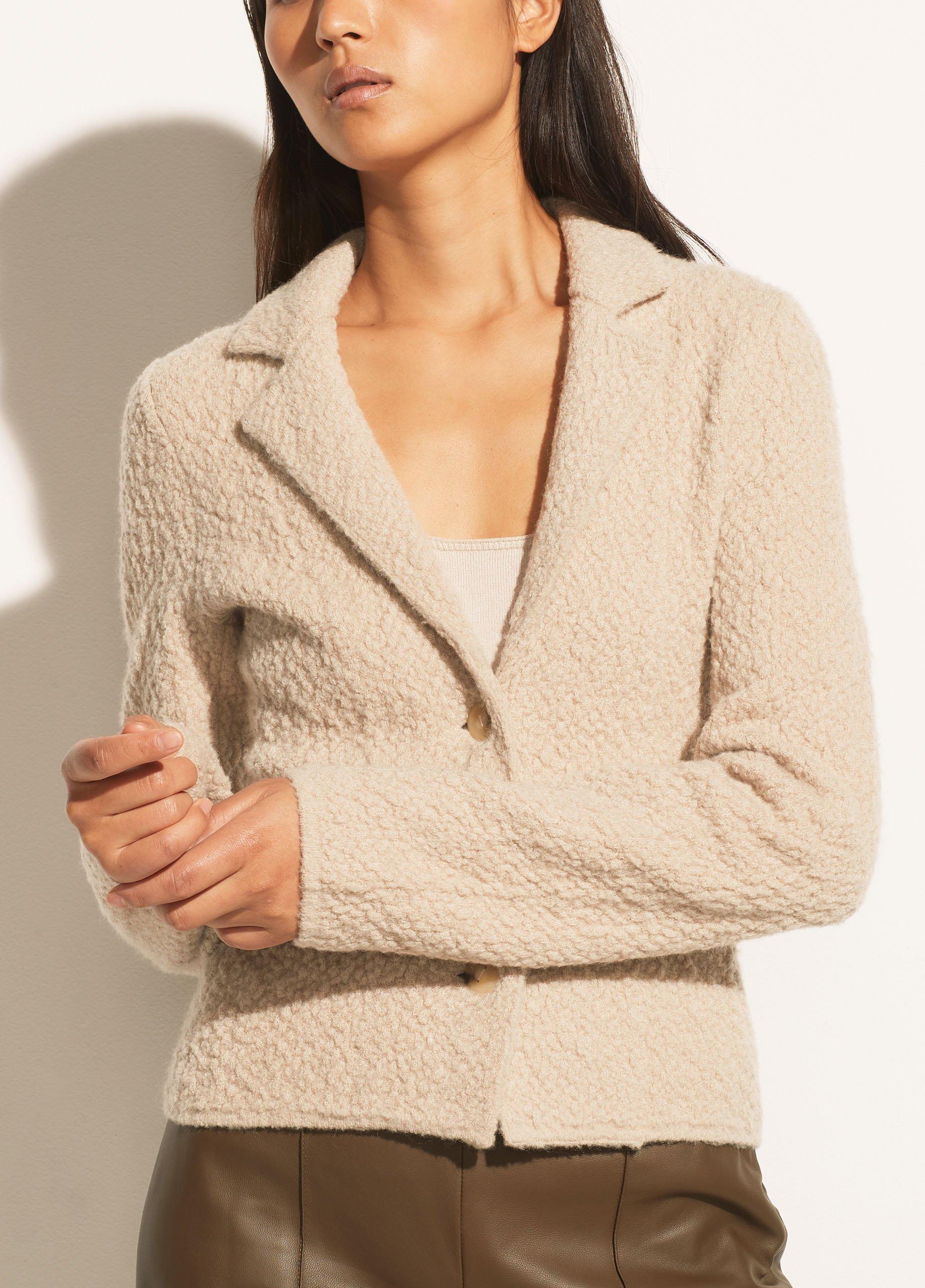 Ladies sweater blazer best sale