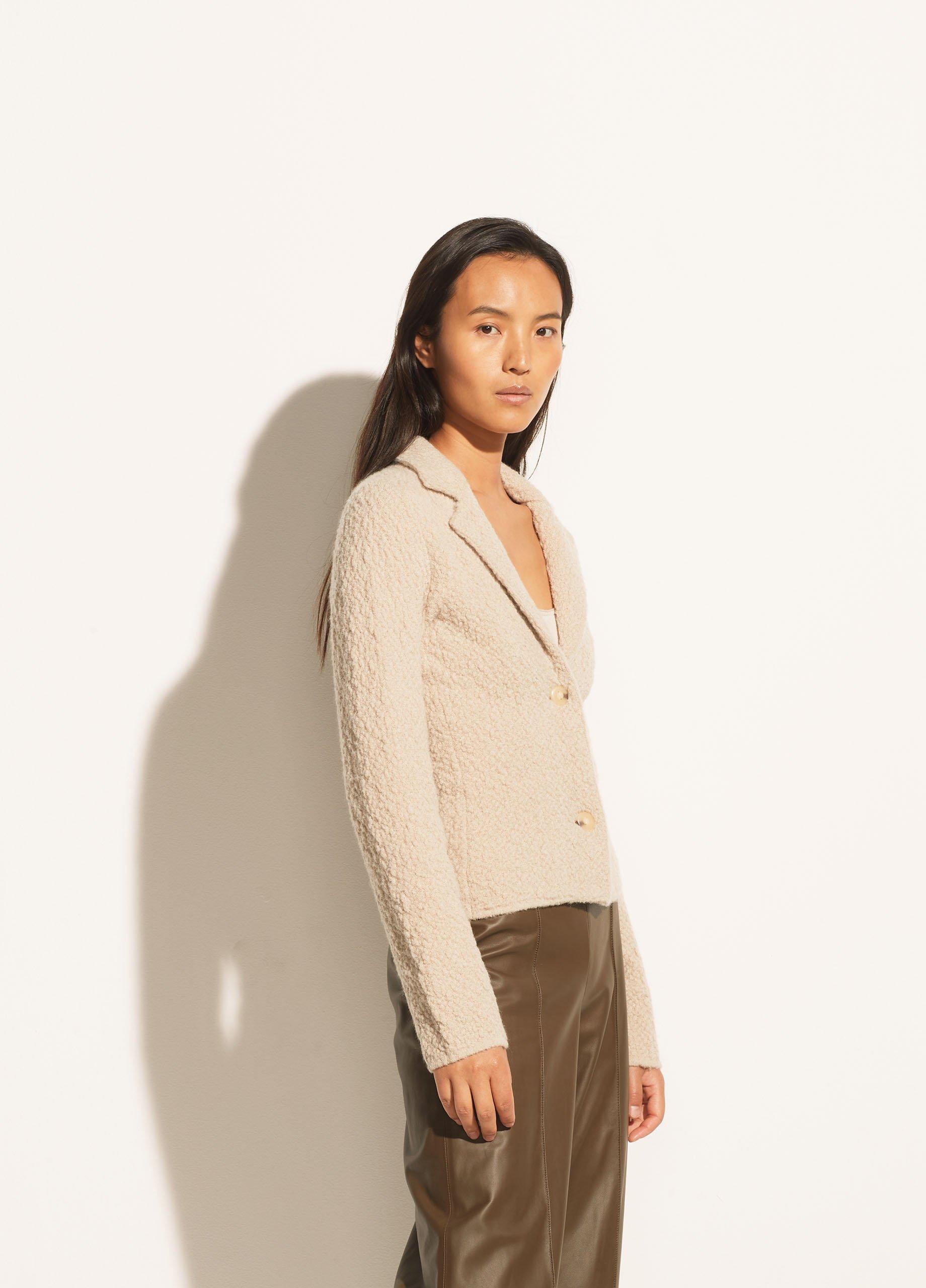 Boucl&eacute; Sweater Blazer image number 2