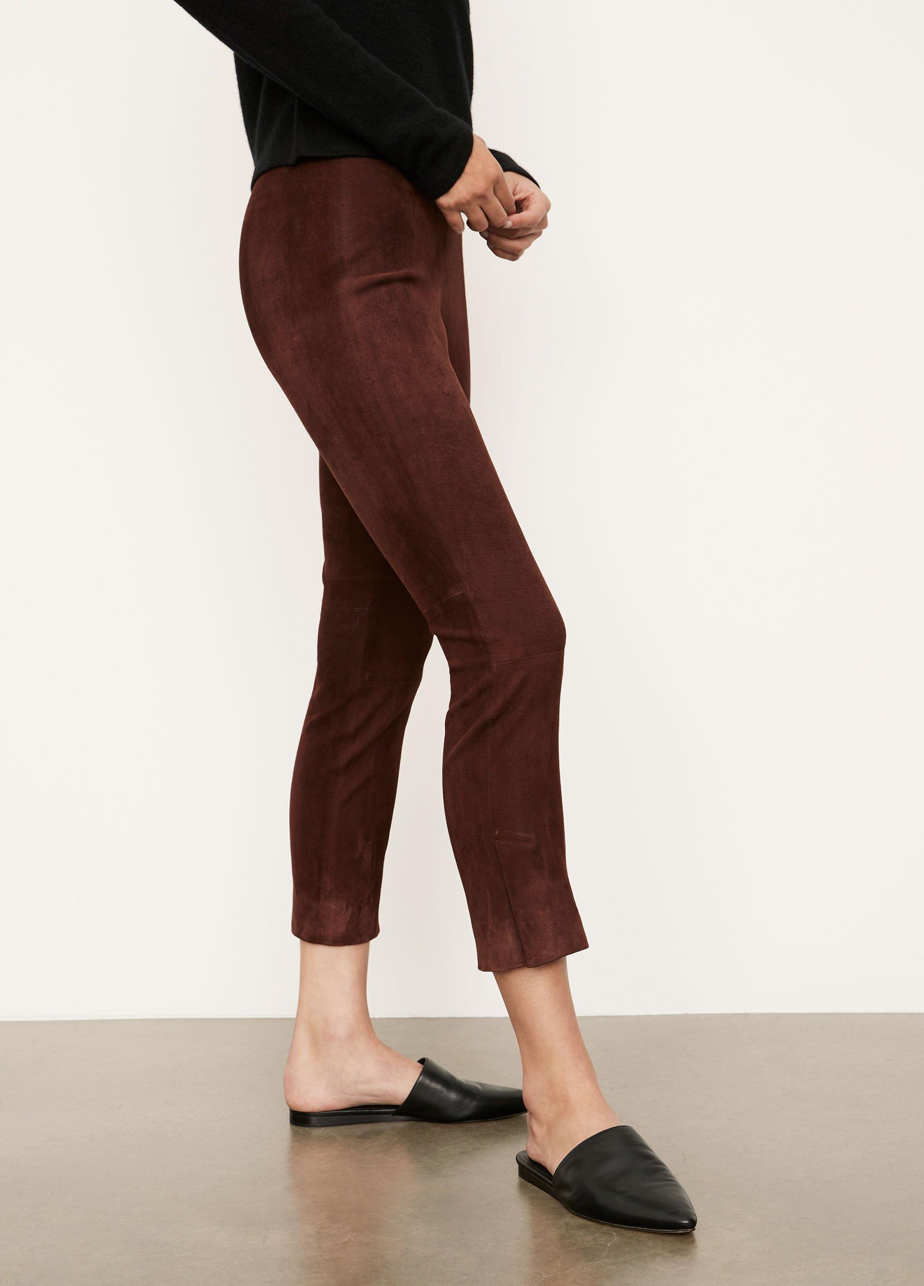 Vince suede leggings outlet sale