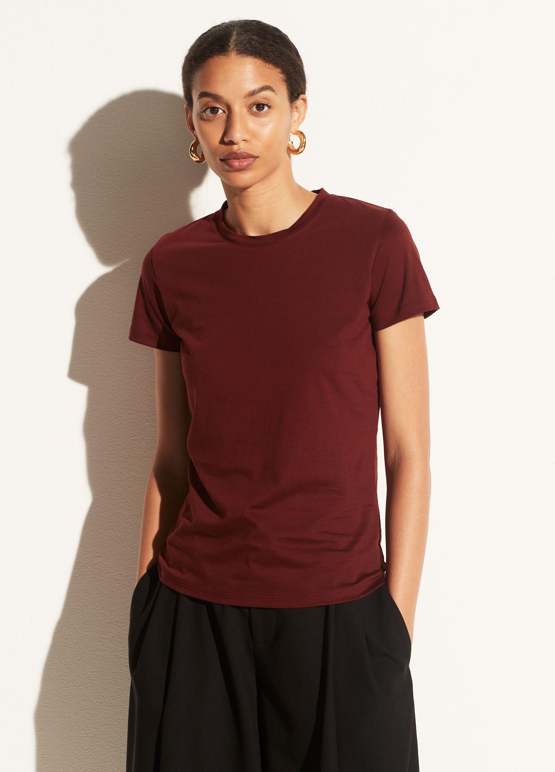 Essential Pima Cotton Crew Neck Tee image number 0