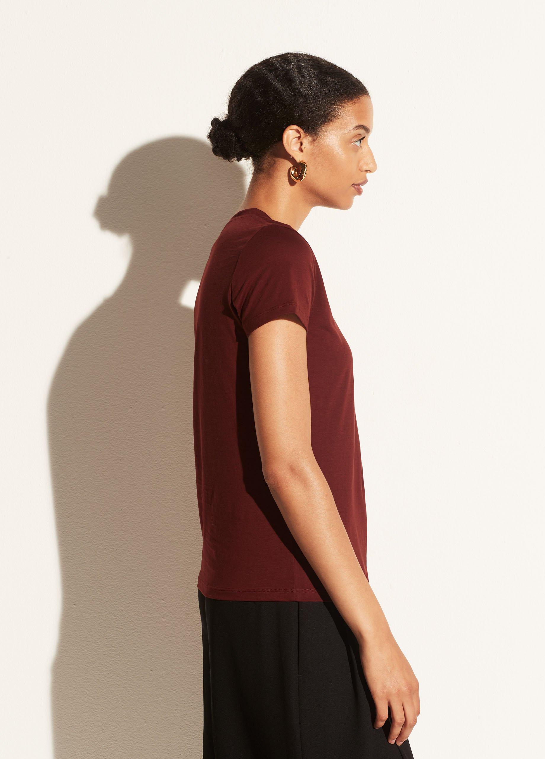 Essential Pima Cotton Crew Neck Tee image number 2