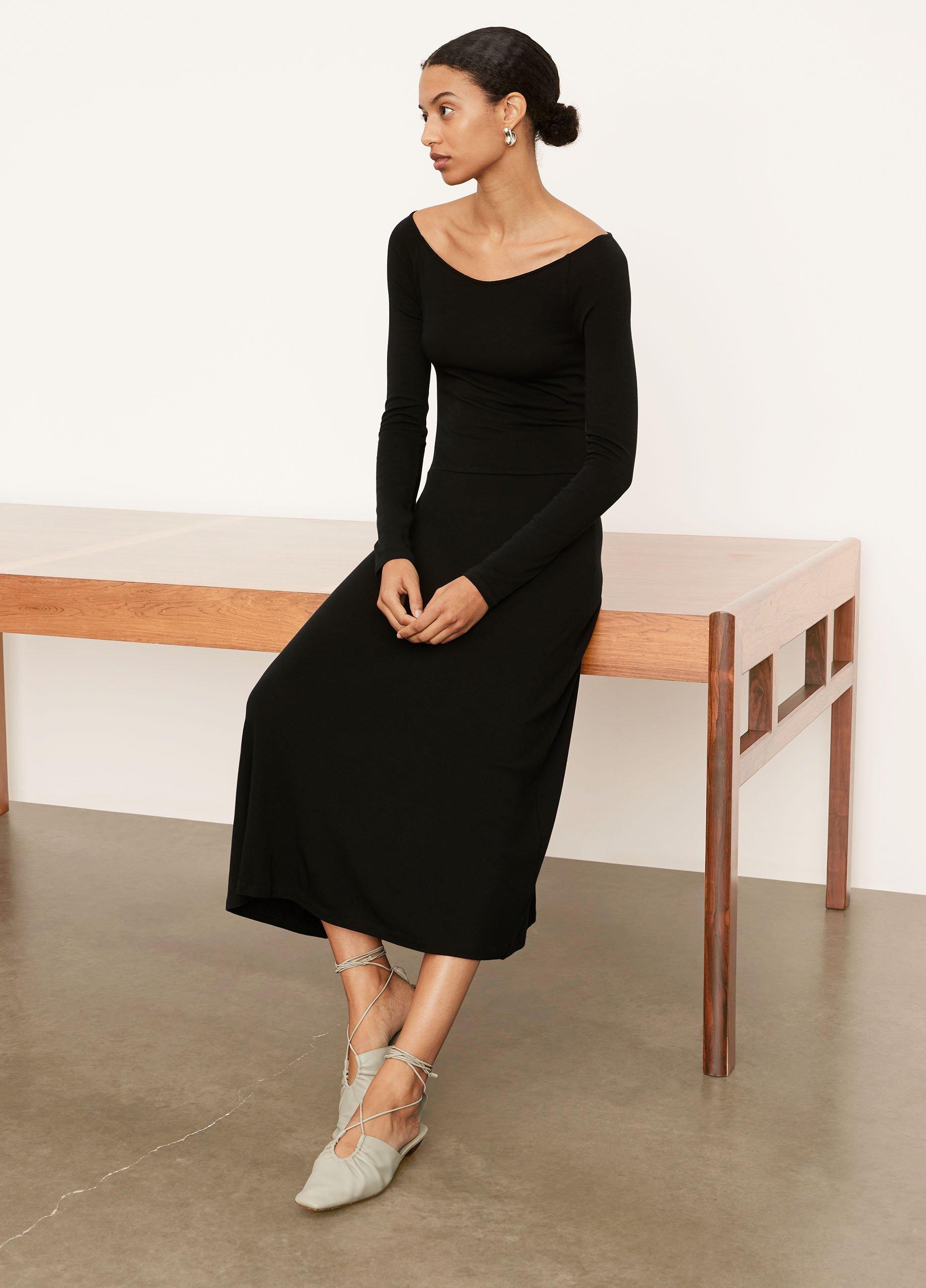 Off the Shoulder Long Sleeve Dress image number 1