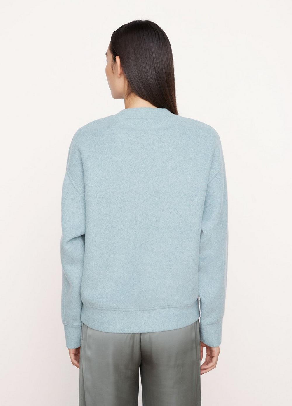 Essential Boxy Crew Neck Pullover in Sweaters | Vince
