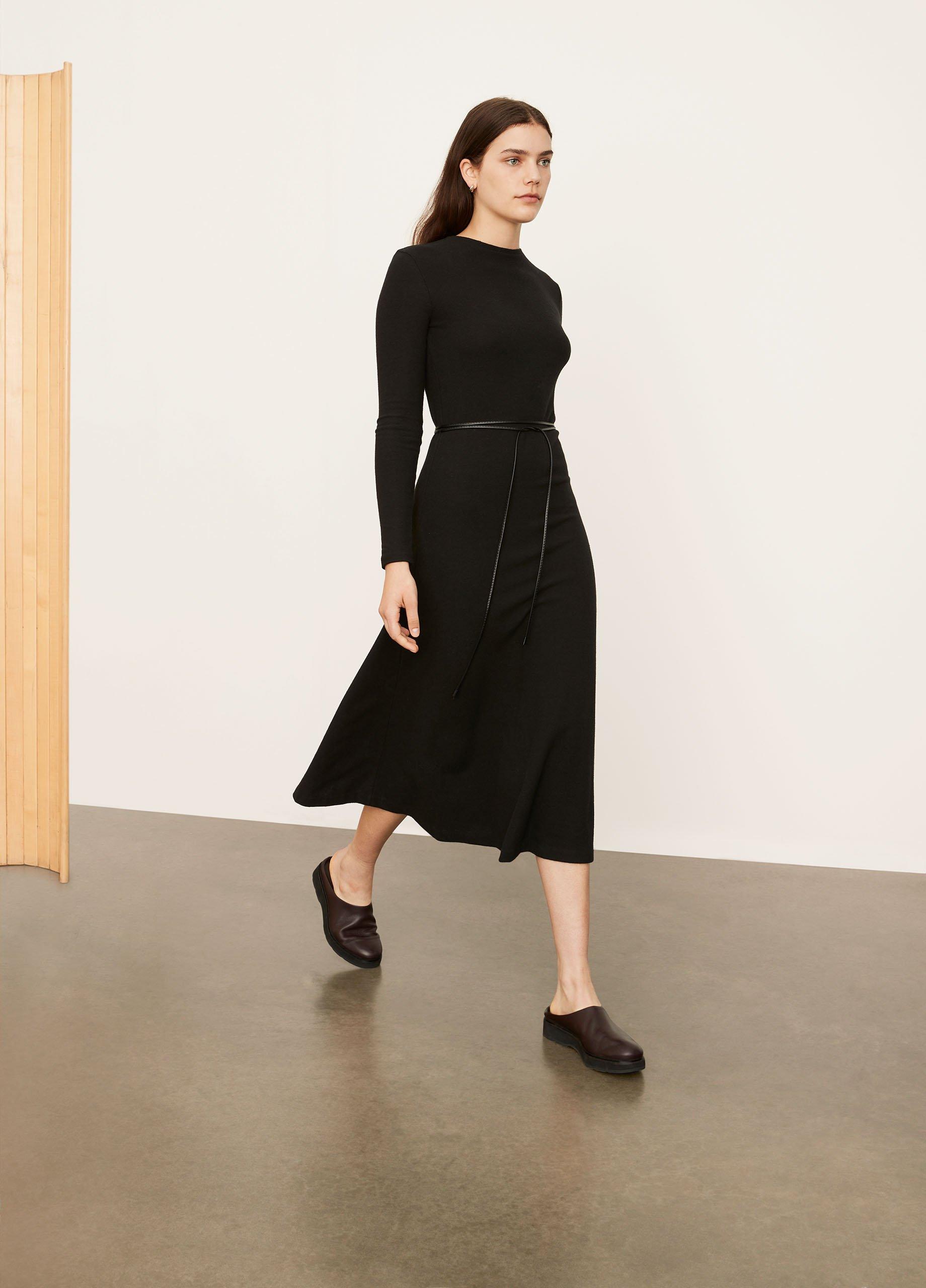 Long Sleeve Tie Waist Dress image number 2