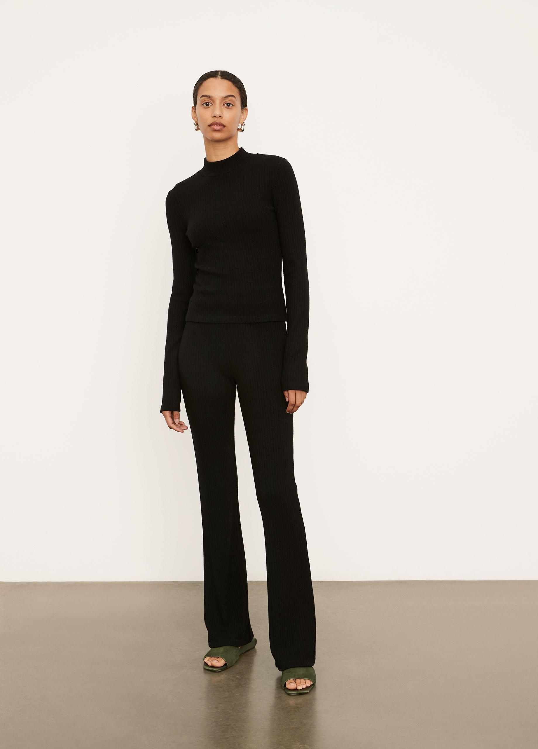 Long Sleeve Rib Mock Neck image number 0