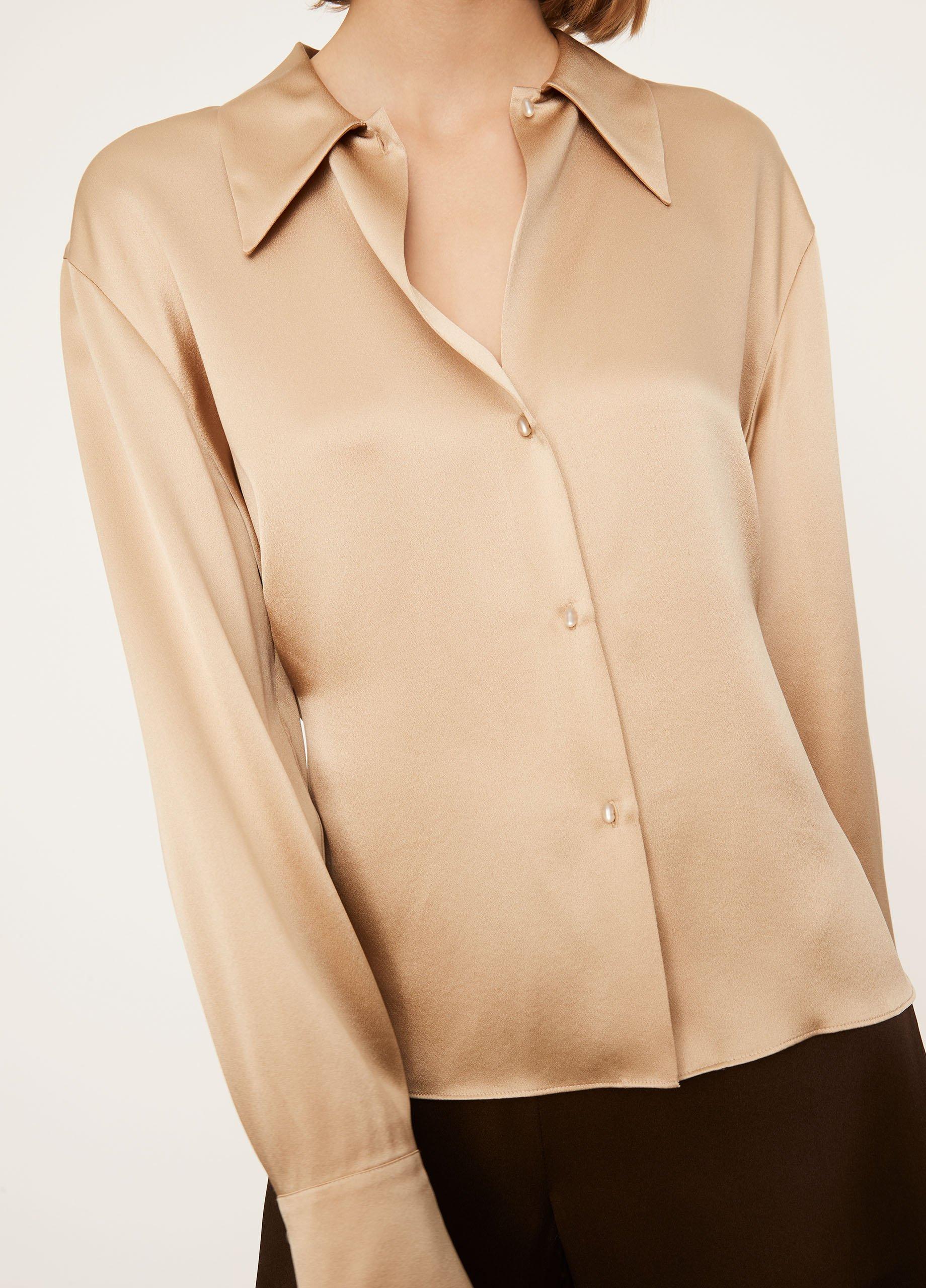 Fitted Shaped Collar Blouse image number 1