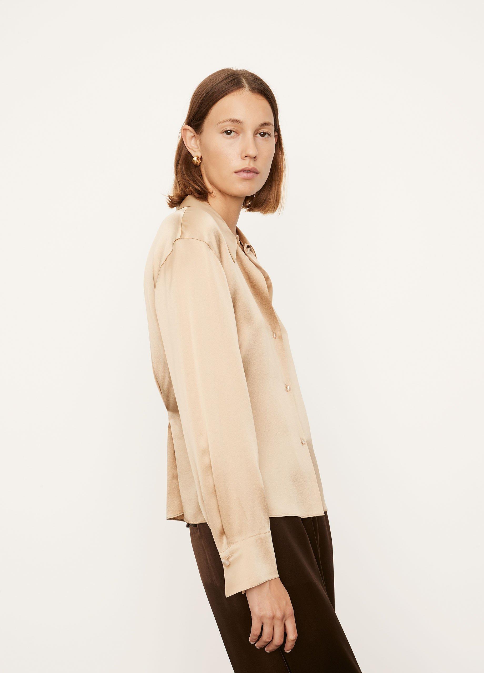 Fitted Shaped Collar Blouse image number 2