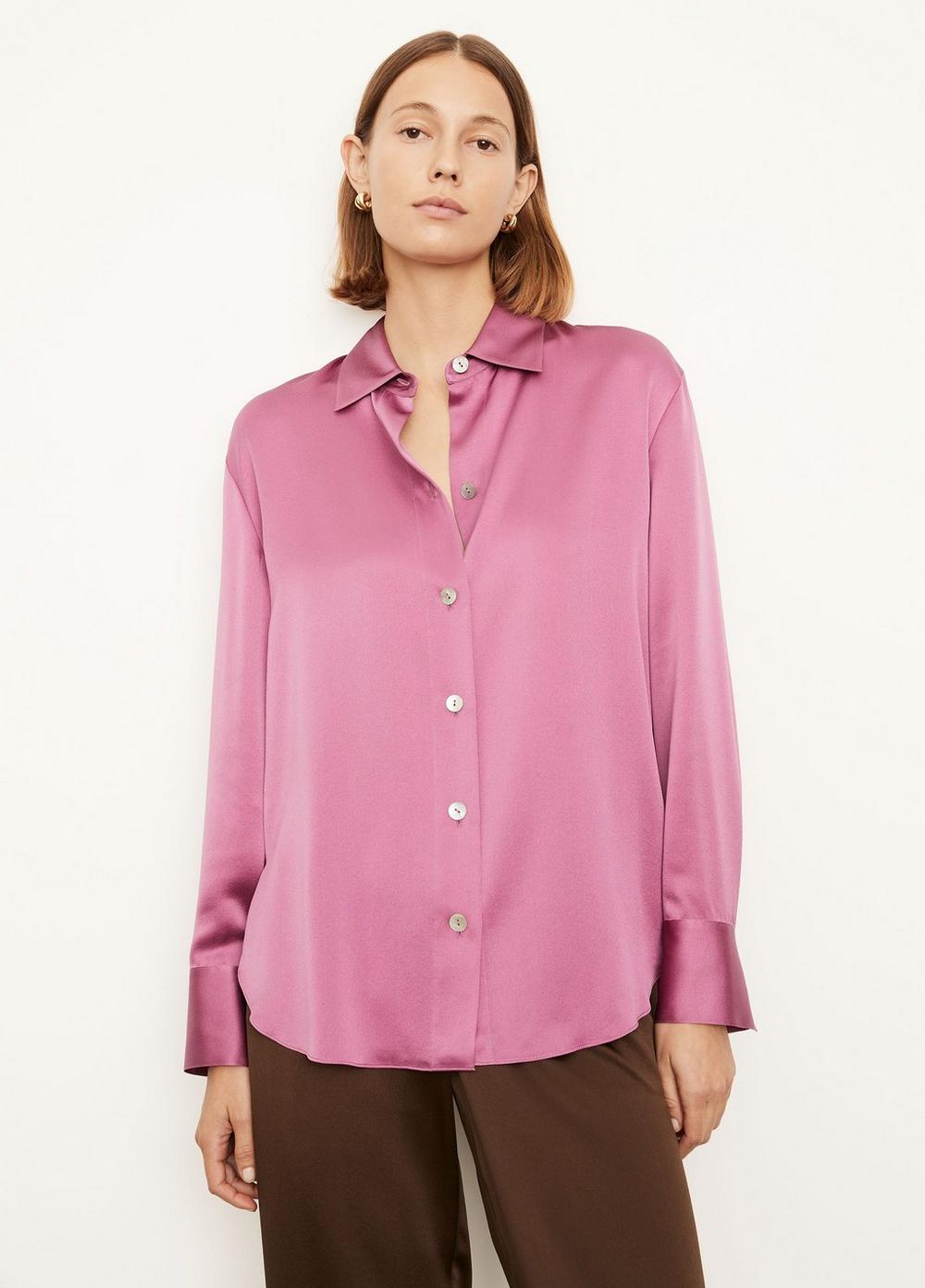 Relaxed Long Sleeve Blouse