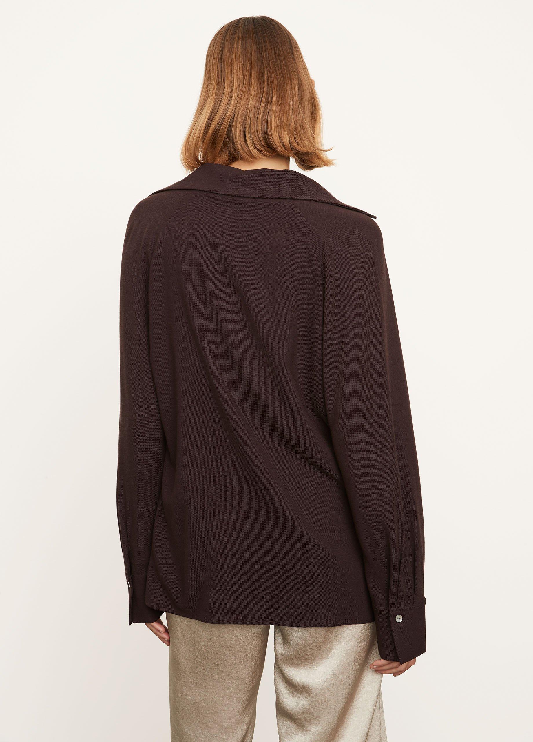 Tie Neck Collar Blouse image number 3