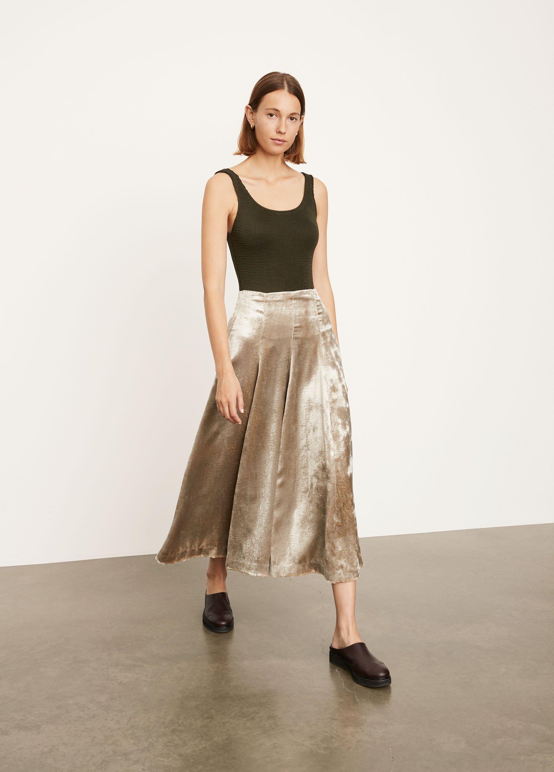Paneled Slip Skirt image number 0