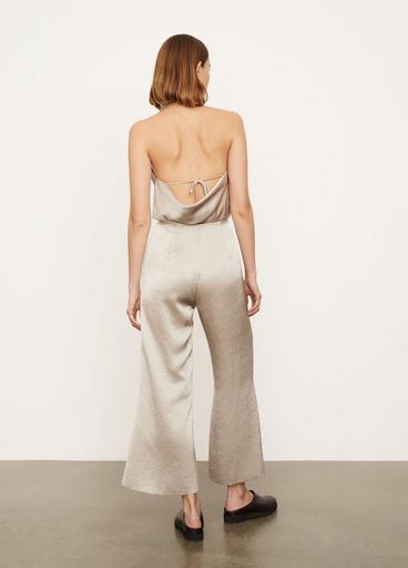 Satin Wide Flare Pant image number 3