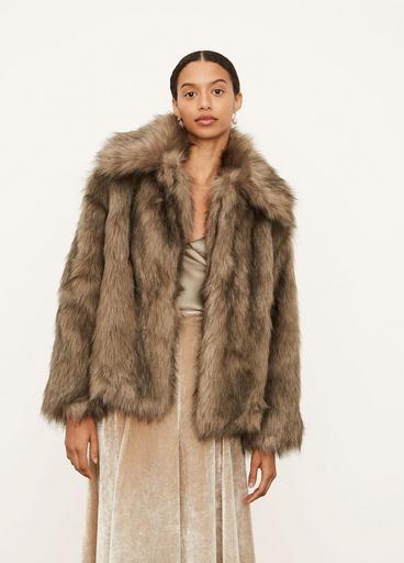 Luxe Faux Fur Jacket image number 1