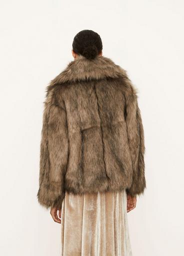 Luxe Faux Fur Jacket image number 3