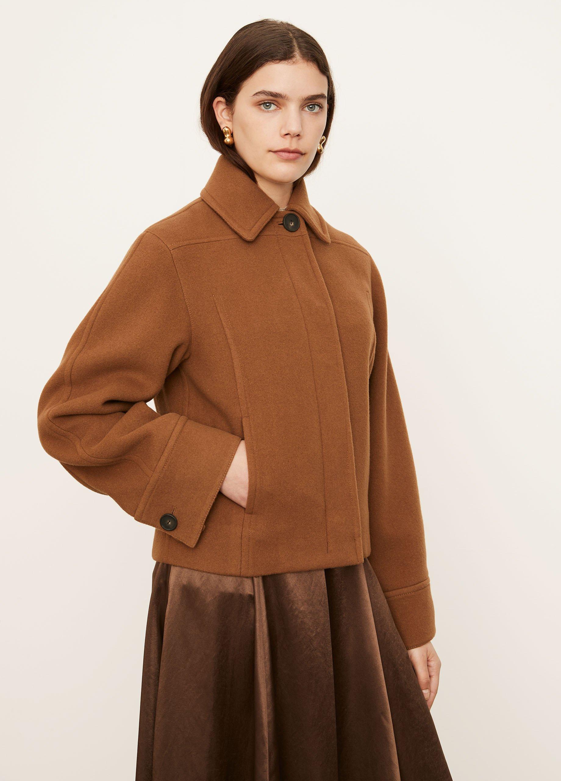 Crop Wool Jacket image number 0