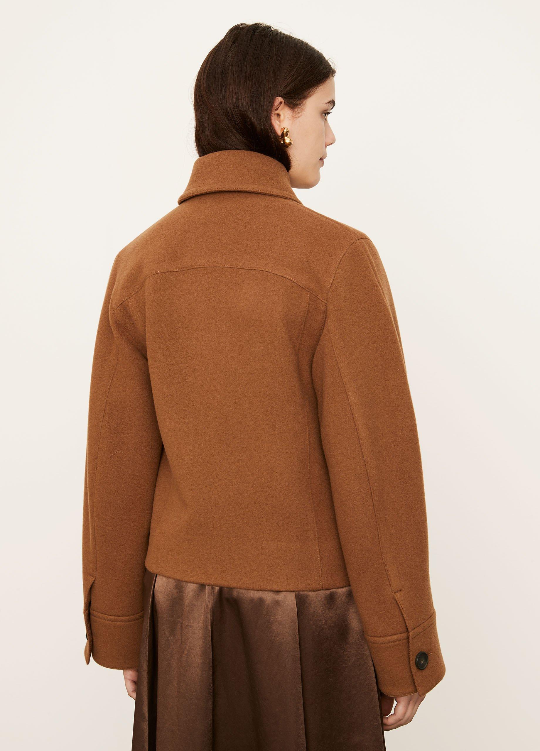 Crop Wool Jacket image number 1