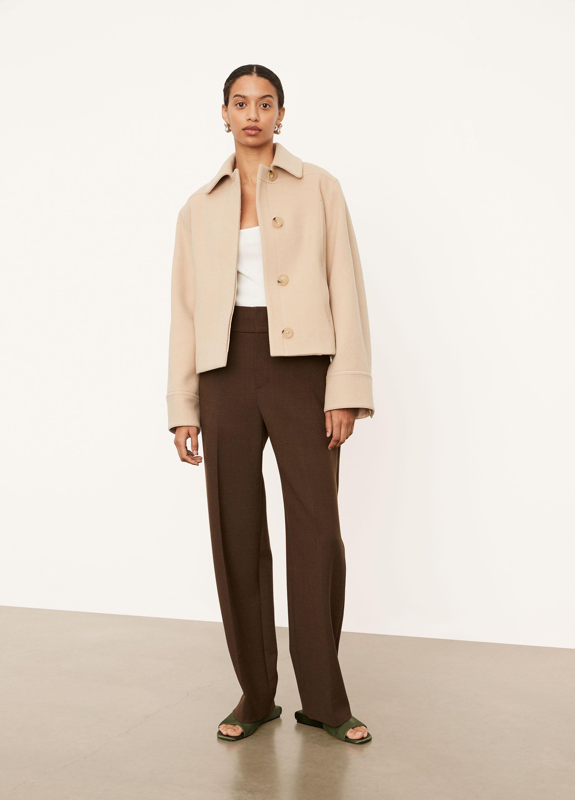 Crop Wool Jacket image number 0