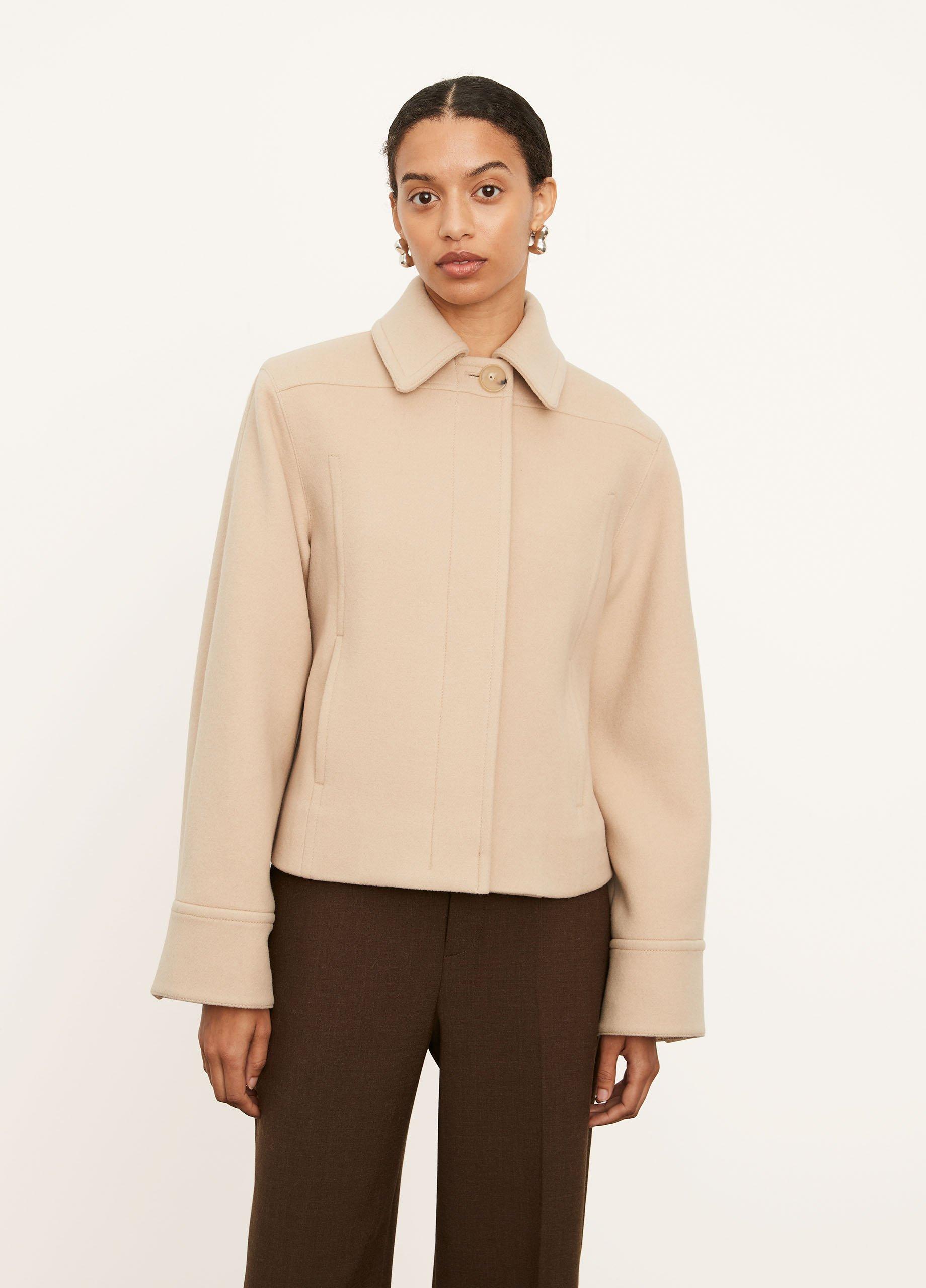 Crop Wool Jacket image number 1