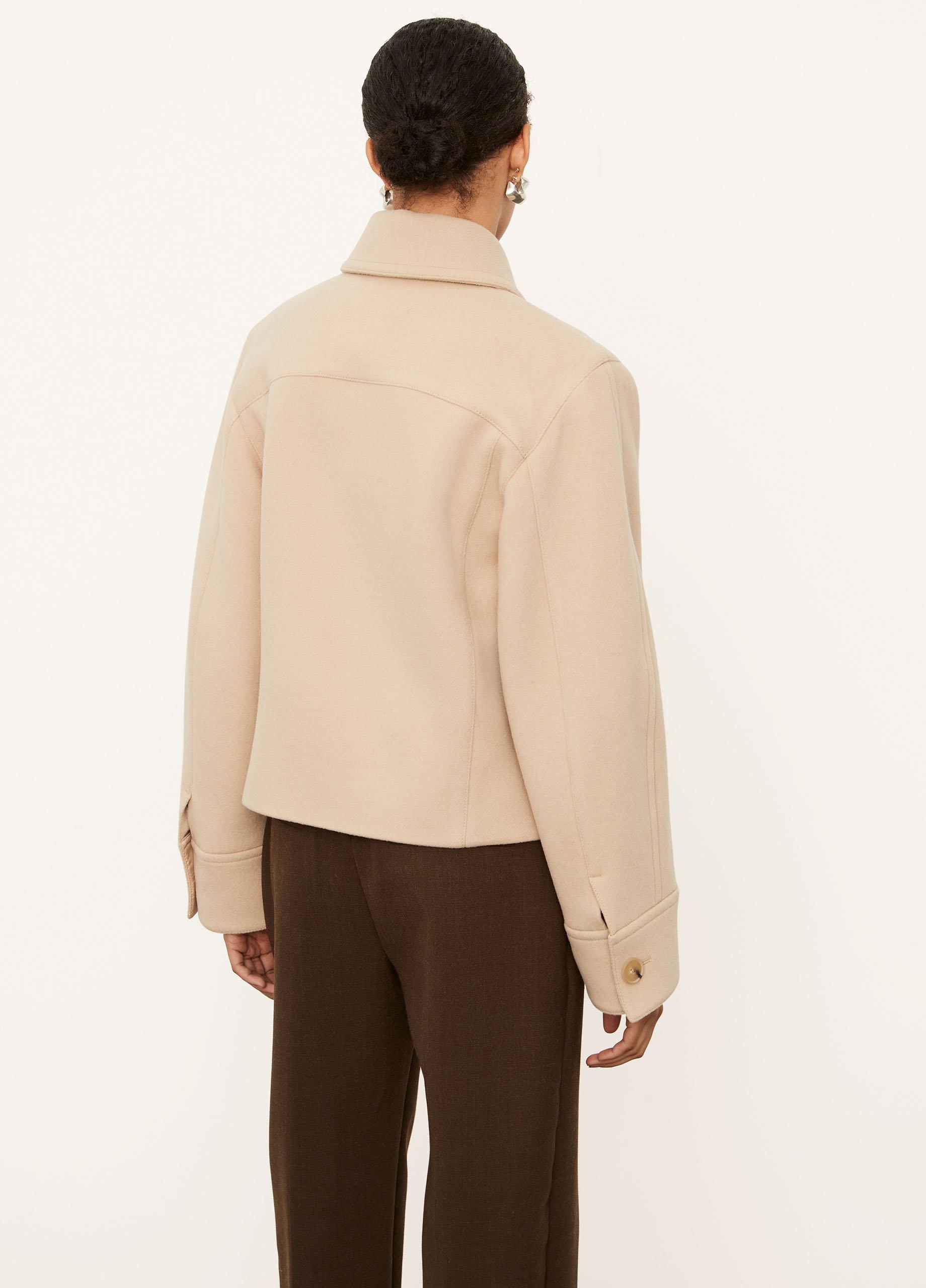 Crop Wool Jacket image number 3