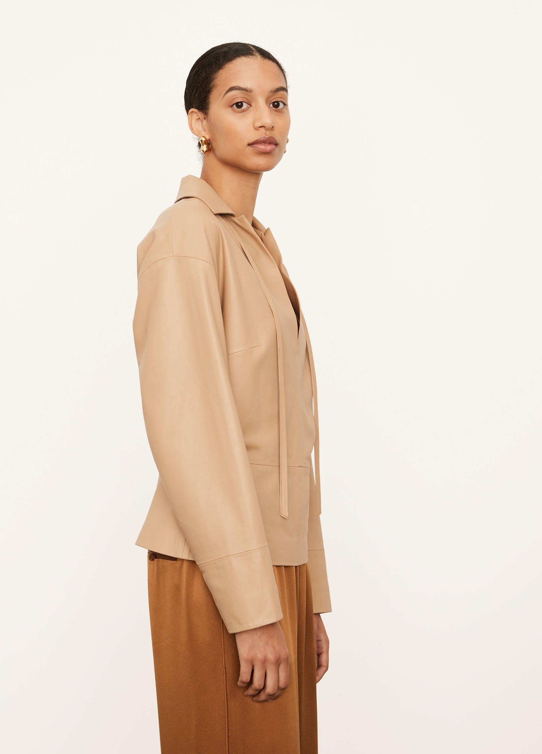 Sculpted Leather Shirt image number 2