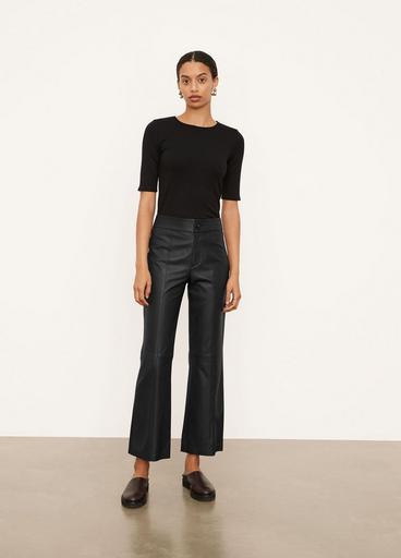 Leather Flare Pant image number 0