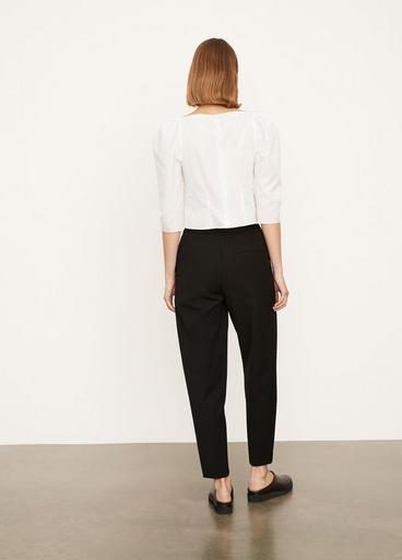 Pintuck Tapered Trouser image number 3