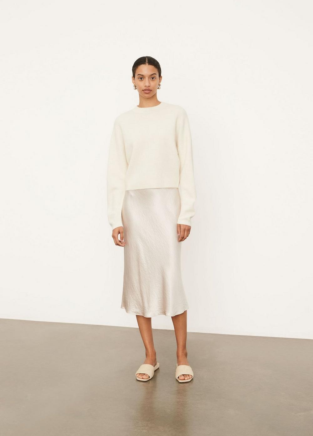 Vince Textured Double Knit Crew