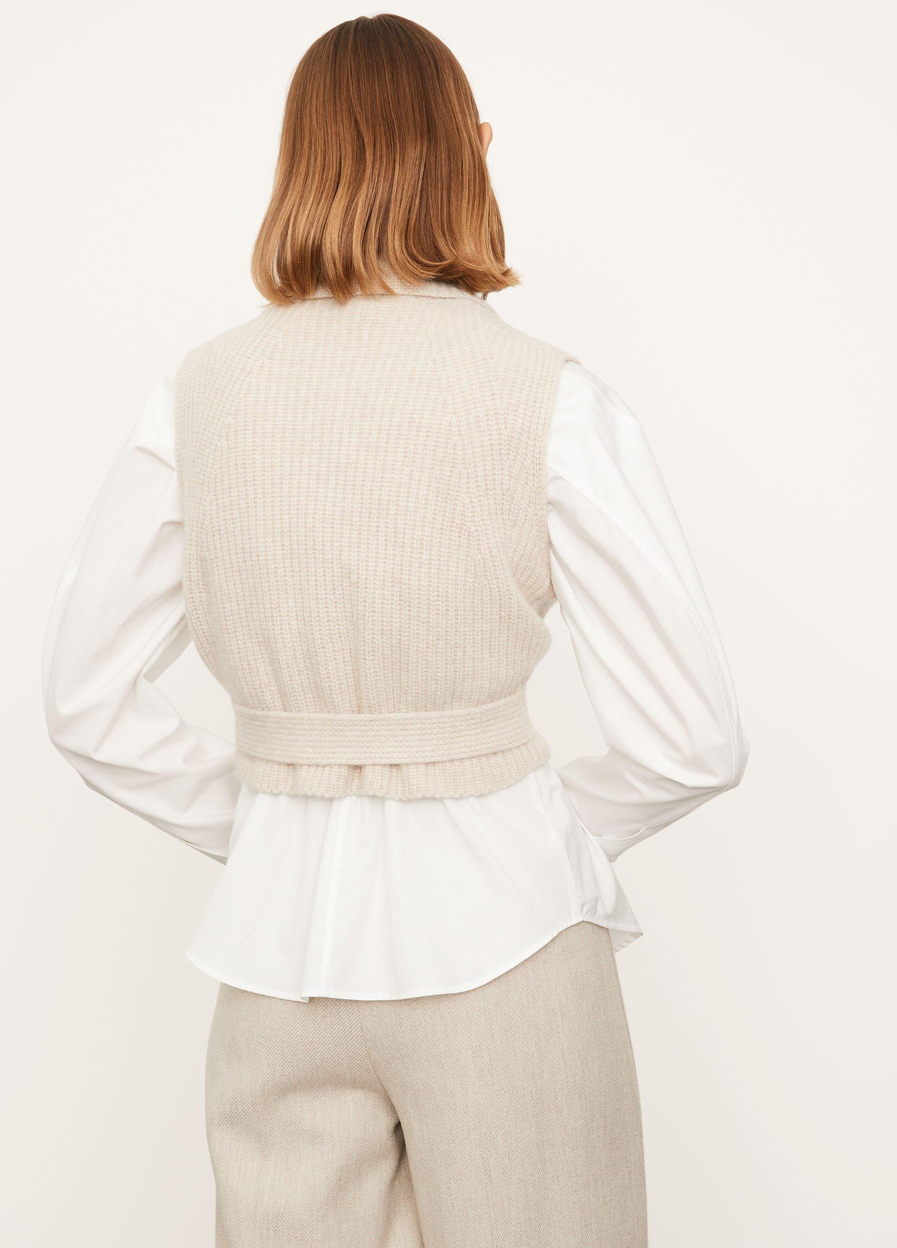 Pointelle Turtleneck Shell image number 3