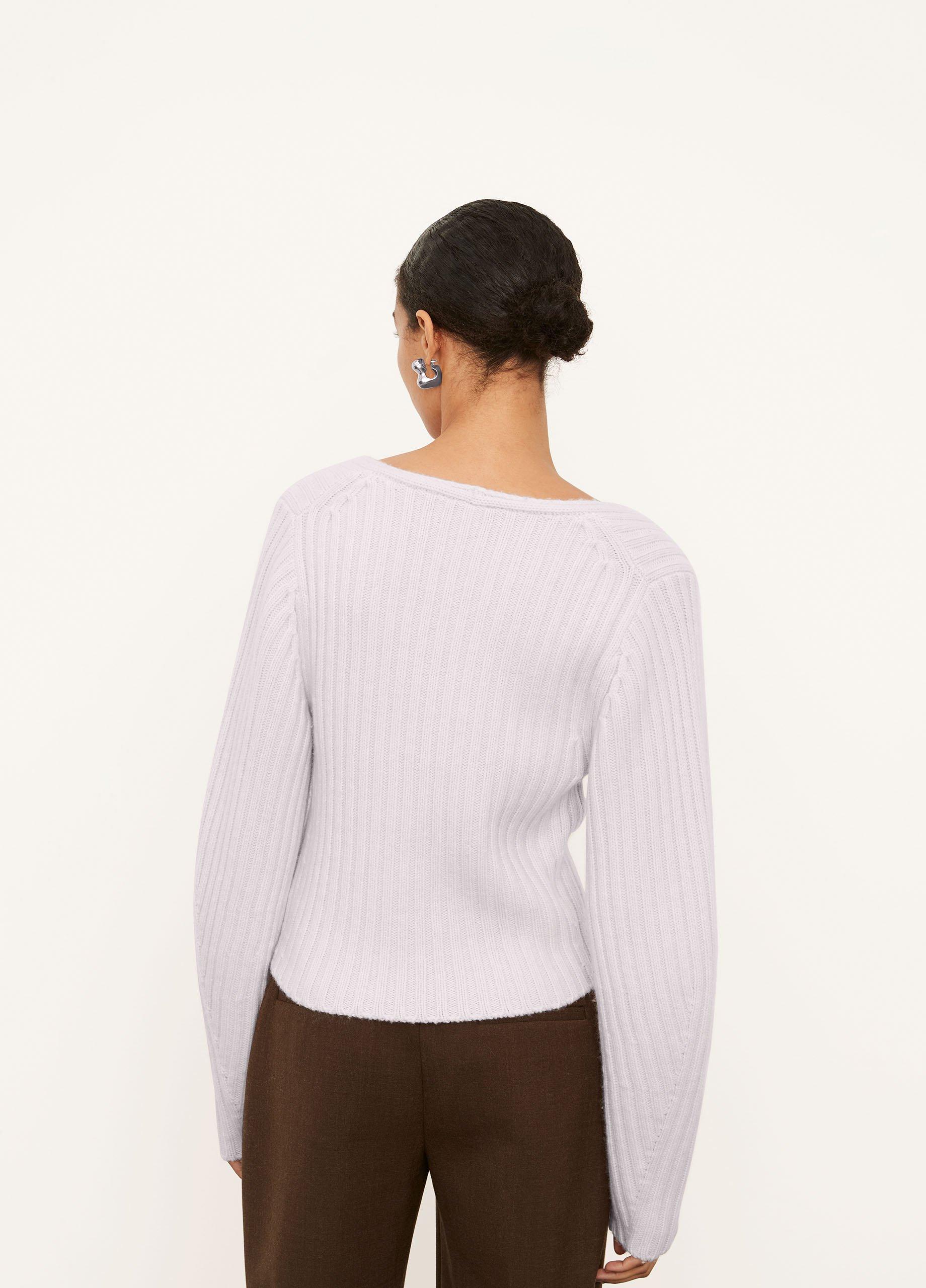Full Sleeve Fitted V-Neck in Vince Products Women | Vince
