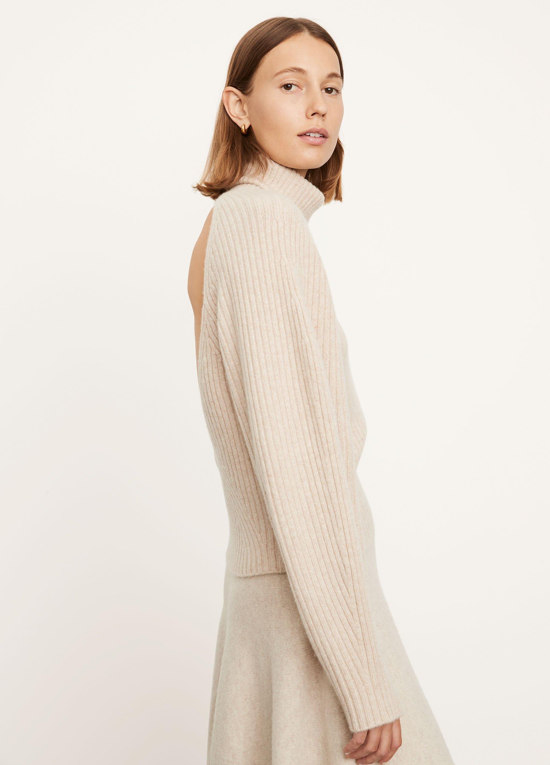 Vince asymmetrical cashmere outlet sweater