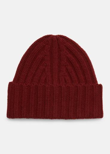 Ribbed Cashmere Beanie image number 0
