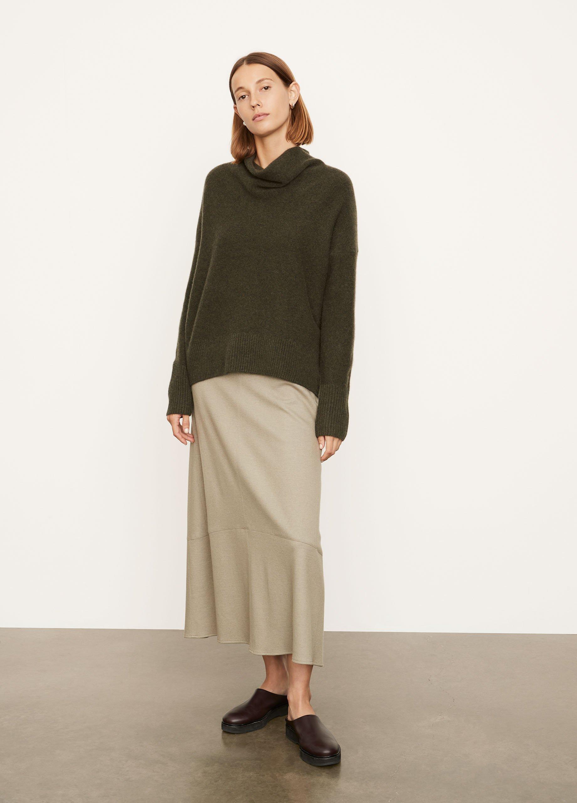 Boiled Cashmere Cowl Neck Pullover image number 0