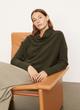 Boiled Cashmere Cowl Neck Pullover image number 1