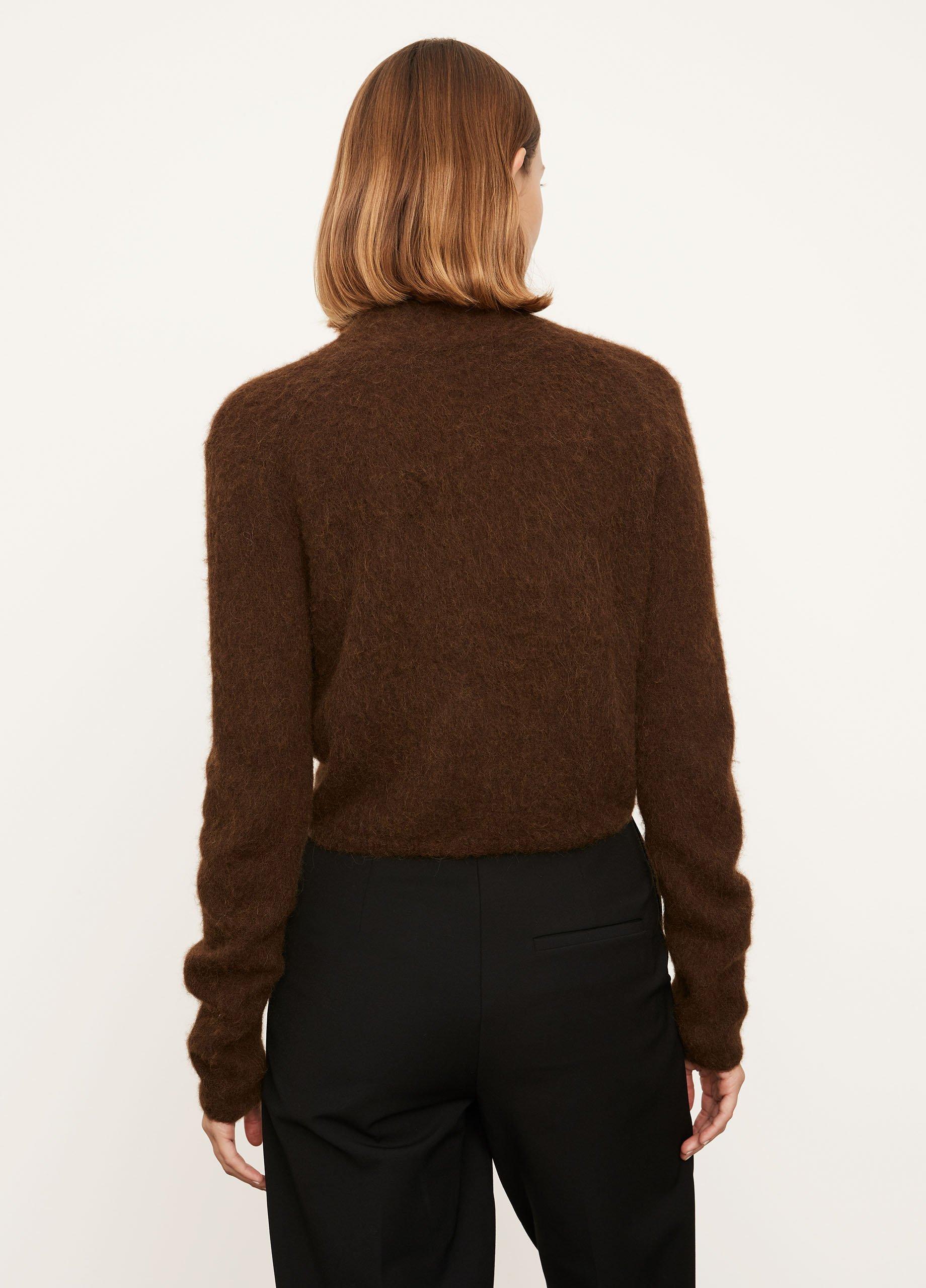 Brushed Shrunken Cardigan image number 3